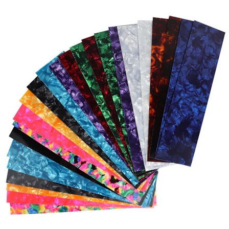 25 kpl kitaran plektranauhoja, DIY selluloidista valmistetut plektranauhat, loistava valikoima nauhoja kitaraplektr...n tekemiseen millä tahansa 