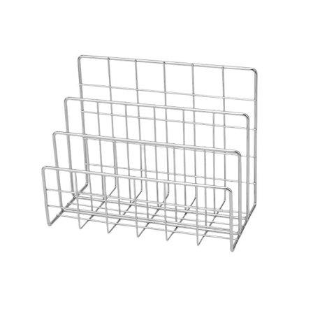 Trelagers Dokumentorganisator i Järn för Kontor Tidskrift Förvaringshylla Bokhylla