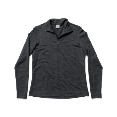 Houdini Women's Wander Half Zip Women Mid layer tops Black XS