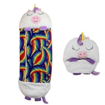 2025 Tegneserie Barnesovepose Dyrepute Sovepose Sammenleggbar Anti-Spark Dyne Barn Bursdagsgave