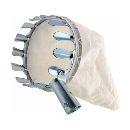 Teleskopisk frugtplukker uden håndtag, kirsebær-æbleplukker med bomuldspose Col