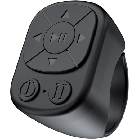 Fjernkontroller for TikTok og Rednote, Bluetooth sidevender for iPhone iPad iPad, kamerautløser for korte videoer og musikk.