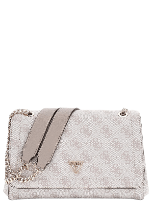 Guess NOELLE II CNVRTBLE XBODY FLAP Handväskor Dam Beige ONESIZE