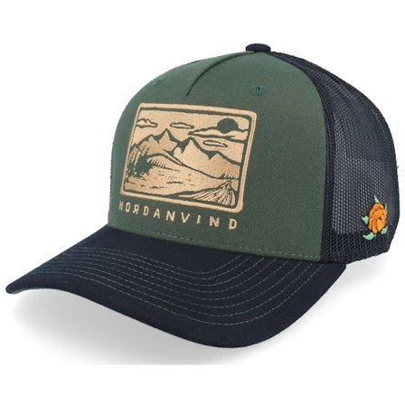 SQRTN - Grün trucker Cap - Nordanvind Cap Olive/Black Trucker @ Hatstore