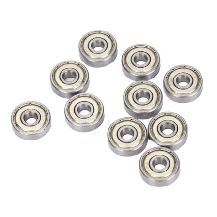 10 kpl Urakuulalaakeri Kaksinkertainen Suojattu Teräsrauta 626Z 6mm ID 19mm OD 6mm T