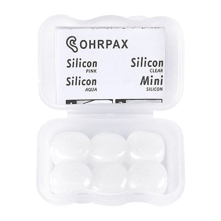 Formbare silikone ørepropper til søvn og svømning Transparent