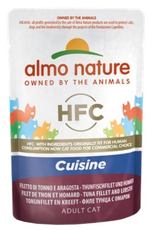 Almo Nature HFC Cuisine Cibo Umido Filetto Di Tonno E Aragosta