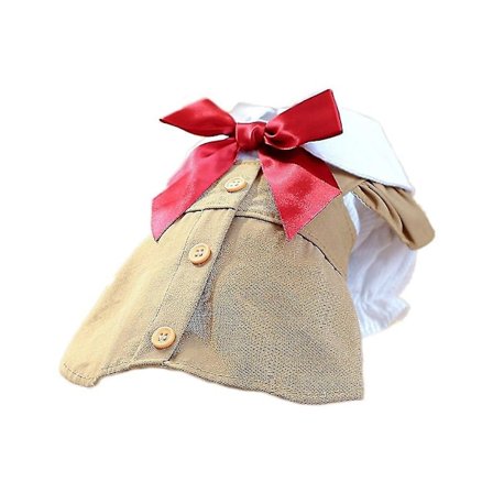 Hunde kjoler til små hunde pige skjorte kjole til hund nederdele hund kjole sløjfe