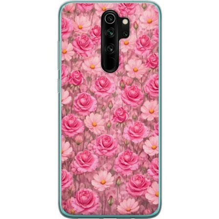 Kompatibel Mobilcover til Xiaomi Redmi Note 8 Pro Petal Reverie Blush Rose