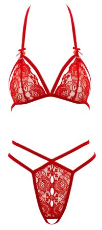 Lace Set Julia - Red - Cottelli Collection