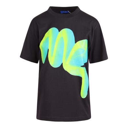 Nina Ricci Logo Graphic Print T-Shirt , Zwart , Dames , Maat: L