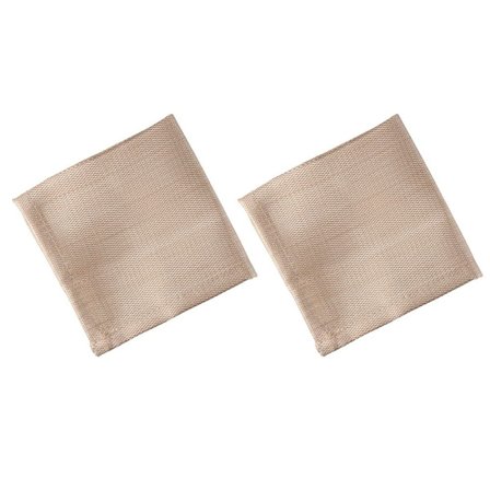 2 stk Varmebestandig måttehæmmende klud glasfiber