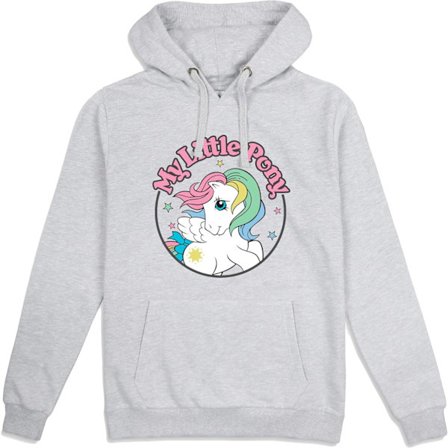 My Little Pony Dam/Dam Classic Badge Hoodie 10 UK Heather
