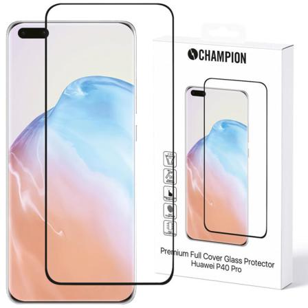 Champion" Huawei P40 Pro Skärmskydd Heltäckande - Curved Transparent