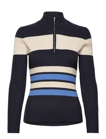 Srhessa High Neck Knit Blue Soft Rebels