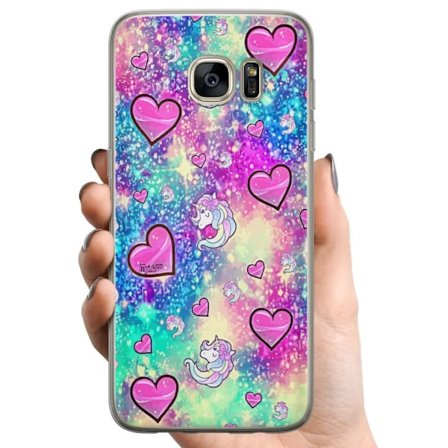 Yhteensopiva Puhelinkuori Samsung Galaxy S7 edge Enhörning