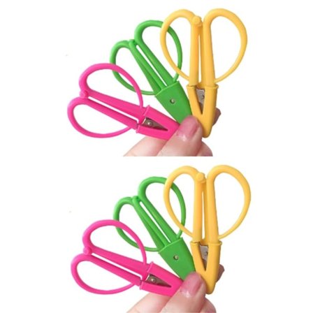 Mini saks 6 stk. deksel