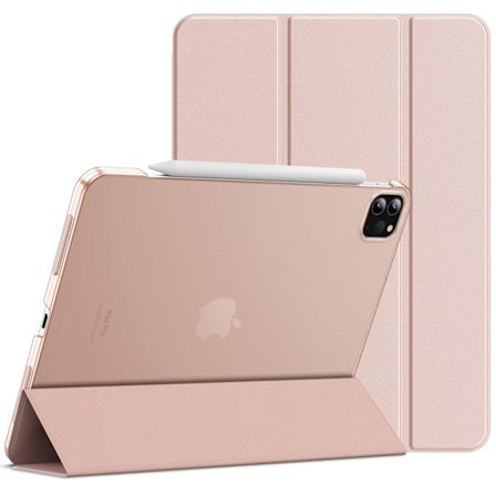 【PP】iPad 9./8./7. sukupolvi 10,2 tuuman kotelo 2021 2020 2019, Ohut kevyt suojakotelo Smart Cover - Vaaleanpunainen