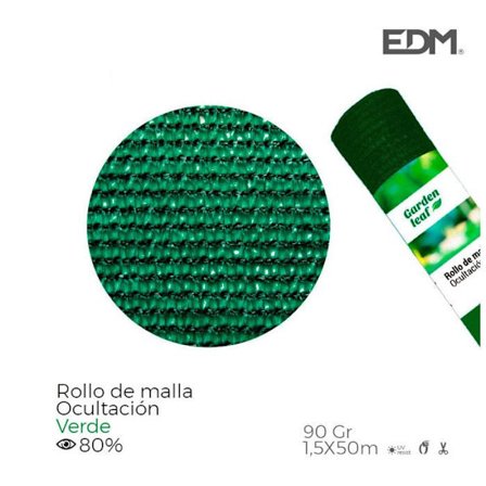 Grönt skuggnät 80% 90gt