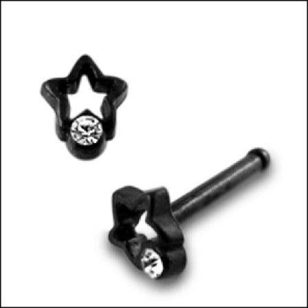 Kirurgiskt Stål näsa Stud