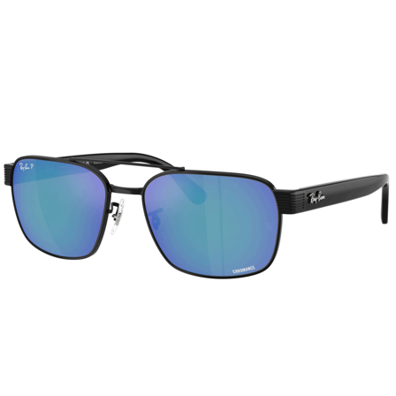 Ray-Ban RB3751 Polar Grey Mirror Blue Polarized