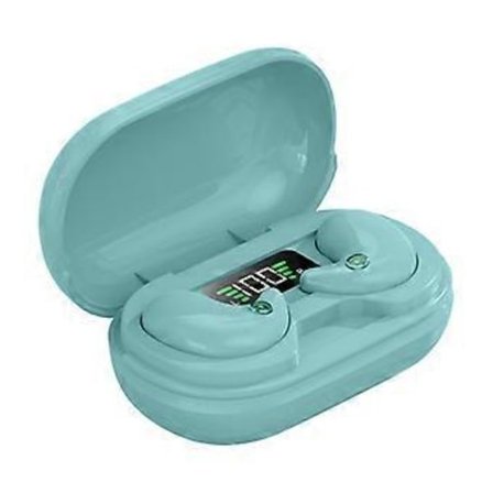 Sleep UltraThin Trådløse Bluetooth Hodetelefoner Usynlige OnEar Mini Hodetelefoner (grønn)