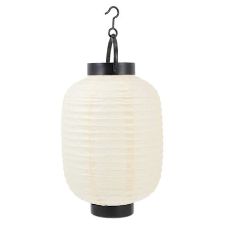 1 stk. Japansk sammenleggbar lanterne med lysdesign for hjemmerestaurantdekor