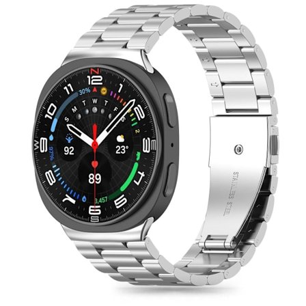 Tech-Protect Galaxy Watch 8 40/44/46 mm Armband Stainless Silver