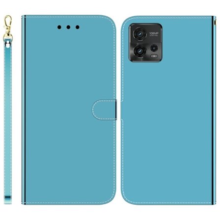Mirror Motorola Moto G72 fodral - Blå