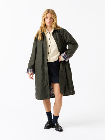 Jean Paul Femme - Elisabeth kåpe - Dame - Grønn - Jakker & Kåper - XS