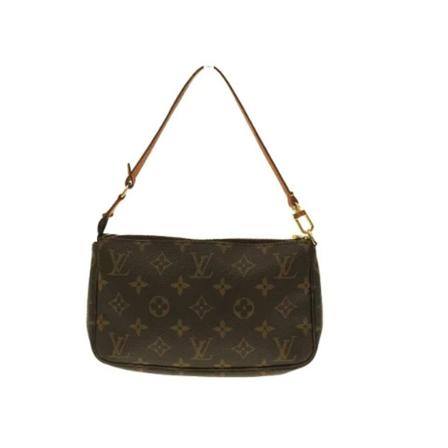 Louis Vuitton Vintage Pre-owned Pochette Accessoires Monogram Taske Brun, Dame Vintage Tasker, Størrelse: ONE Size