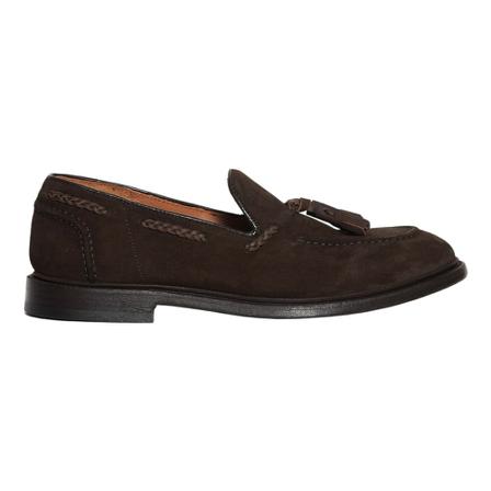 Green George Suede moccasin Brun, Herre Loafers, Størrelse: 41 EU
