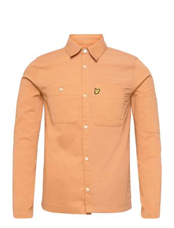 Tech Pocket Overshirt Orange Lyle & Scott
