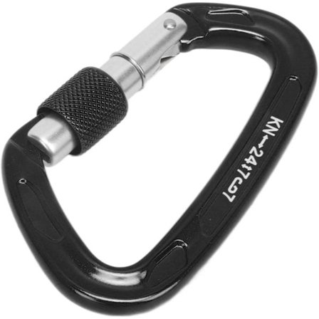 D-type karabinkrok, holdbar og sikker luftfartsaluminiumkarabinkrok