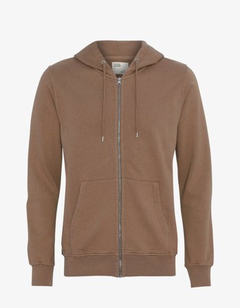 Classic Organic Zip Hood - Sahara Camel - XL