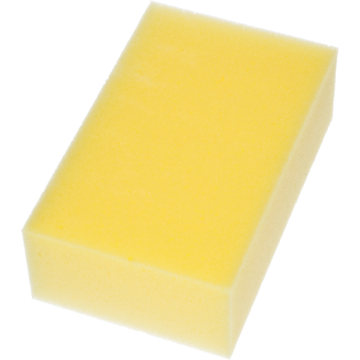 UNIVERSALSVAMP GUL 19X12X6,5CM