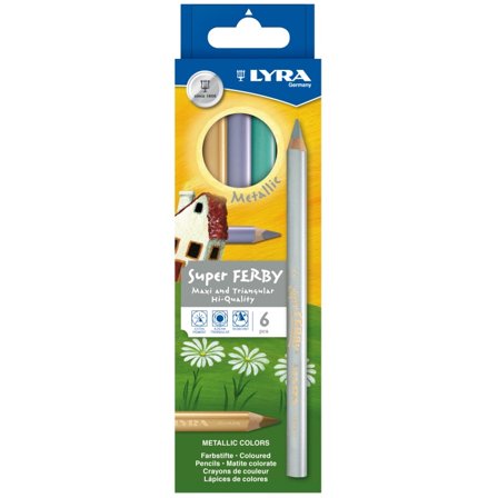 Super Ferby 6-set Metallic