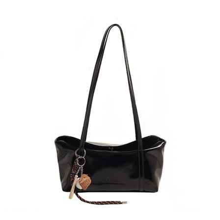 Blød lædertaske vinter ny retro mode crossbody taske