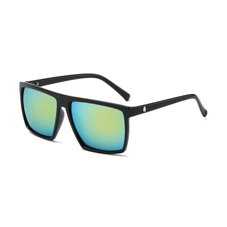 Nya Retro Fyrkantiga Solglasögon Steampunk Män Kvinnor Märkesdesign Glasögon SKULL Logo Shades UV-skydd Gafas Oculos De Sol