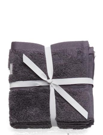 Premium Towel 30X30 4-Pack Home Textiles Bathroom Textiles Towels & Bath Towels Face Towels Grå GANT*Betinget Tilbud