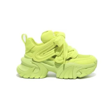 Dames Tykke Såle Snørebånd Ikke-Skli Pop Sko