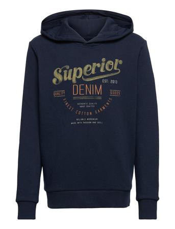 Pktgms Vincent Sweat Hood - Jr Blue Produkt Junior