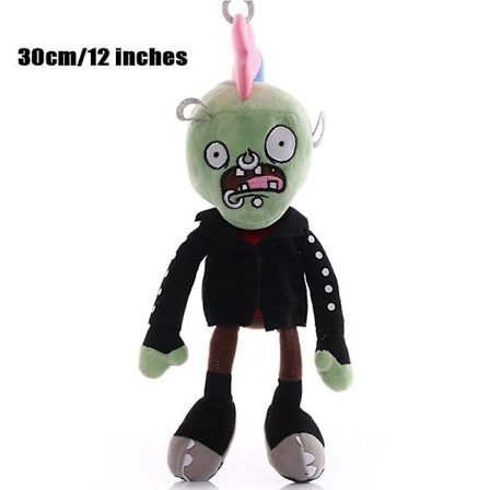 1kpl Plants Vs Zombies -lelut 30cm täytetty pehmonukke Con