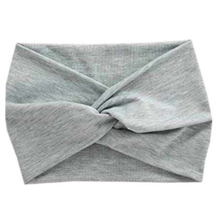 (5-pak - Bildfärg) Bredt pandebånd - Sport kryds pandebånd til kvinder - Elastisk yoga pandebånd - Svedabsorberende bandana