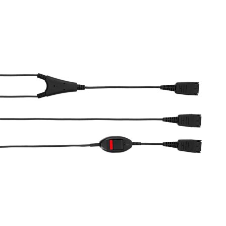 Jabra Supervisor Y-Cord - hodetelefonsplitter