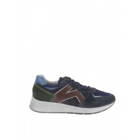 Nerogiardini, Sneakers Blauw, Heren, Maat:40 EU