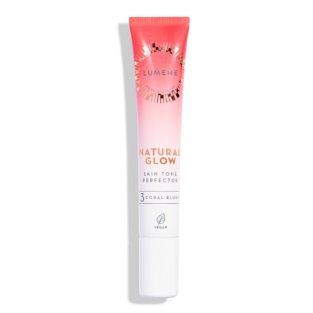 Lumene Natural Glow Skin Tone Perfector 03, Coral Blush, 20 ml
