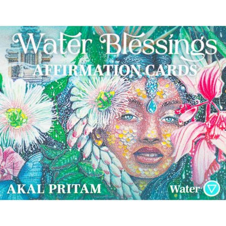 Water Blessings : Affirmation cards 9781922785213