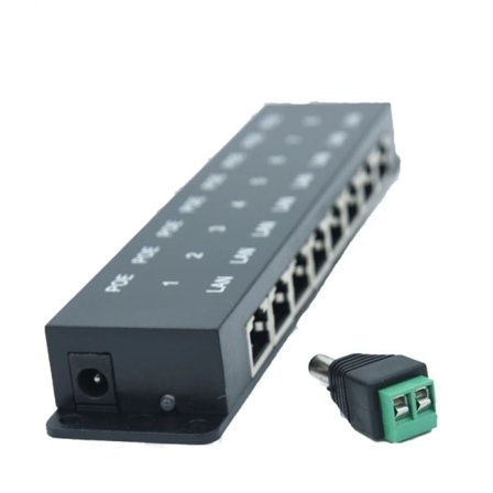 8 Port 48V 24V Add Power Ethernet To All Switch MikroTik Accessories