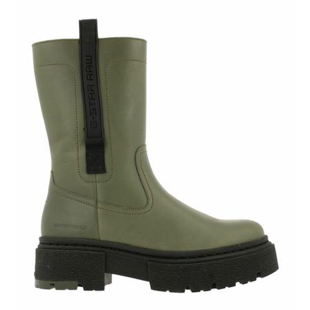 G-star, G-Star Kafey PFM HGH LEA W 2241 021821 9609 Groen-36 Groen, Dames, Maat:36 EU